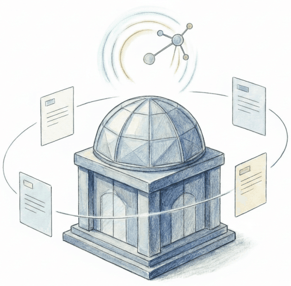 Knowledge hub illustration