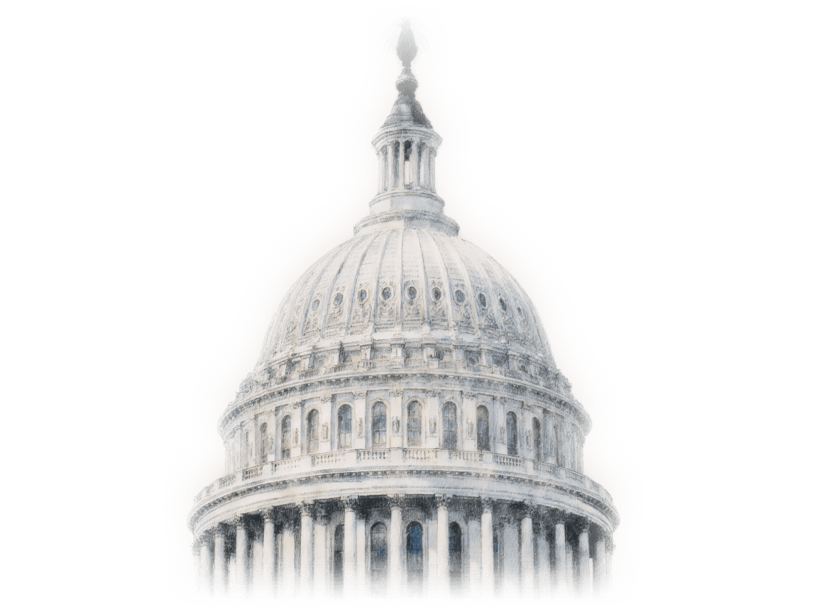 Capitol dome illustration