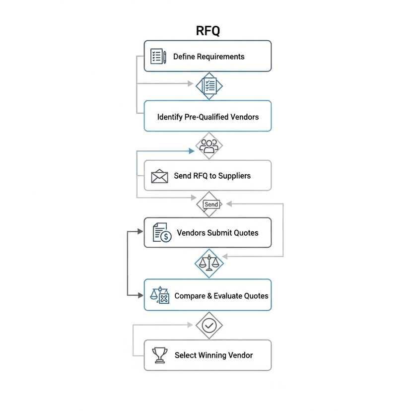 Rfq Process Flowchart RFQ Meaning: Complete Definition, Process and Real Examples (March 2026 ...
